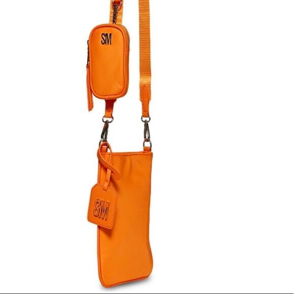 NWT Steve Madden Mini Crossbody Bag - Neon Orange - Picture 3 of 12